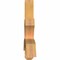 Ekena Millwork Davenport Rough Sawn Timber Gable Bracket, Western Red Cedar, 84"W x 24"H x 4"D x 4"F, 7/12 Pitch GBW084X24X0404DAV00RWR - alternate 5